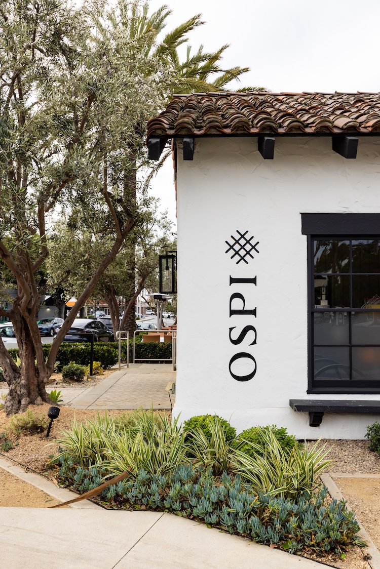 Exterior Ospi sign at Costa Mesa.