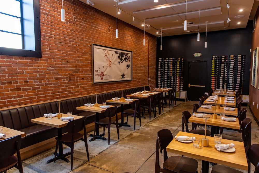 Back Dining Room accommodates up to 55 guests.